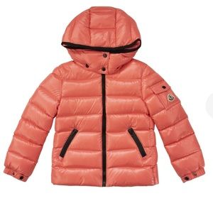KIDS MONCLER ENFANT BADY GIUBBOTTO JACKET PINK SIZE 14A